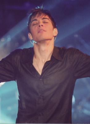 Greg sur scene